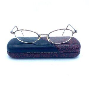 Alexander Collection Eyeglasses Frame Galina Golden Brown 49-20-130 VINTAGE